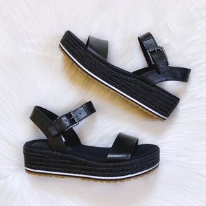 Timberland Shoes Timberland Black Santorini Sun Espadrille